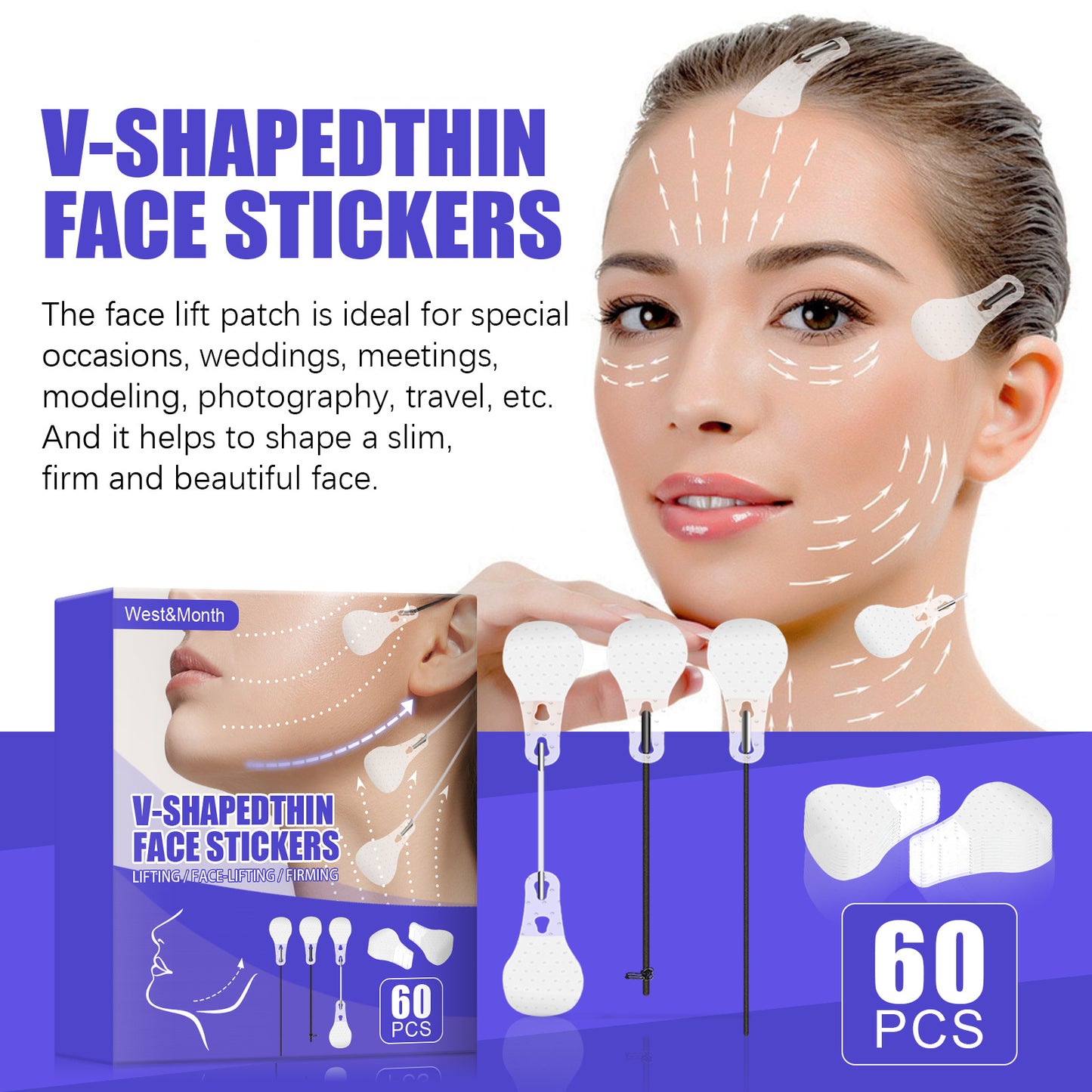 Lift Face Patch V Face Lift Tightens Lean Chin Muscles