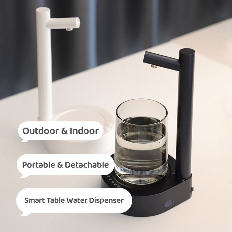 Desk Dispenser Electric Water Gallon Automatic Water Bottle Dispenser Rechargeable Water