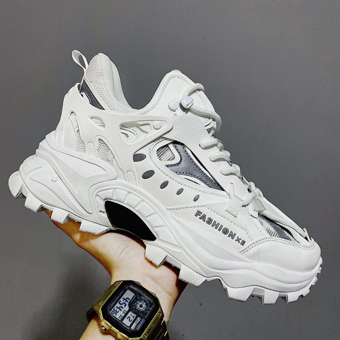 Thick-soled Luminous Men's Sneakers