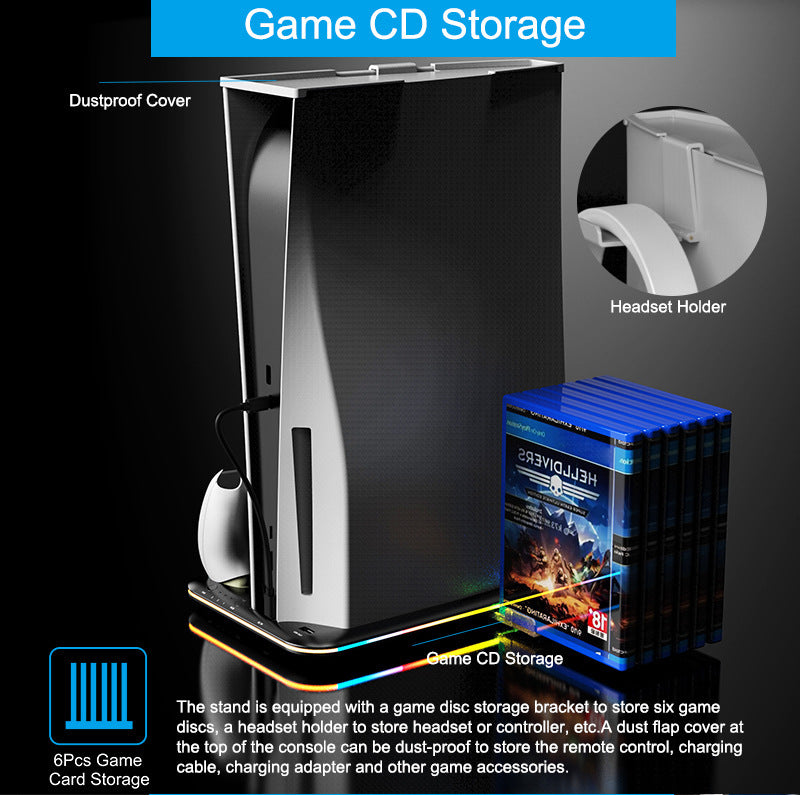 PS5 Host Multi-function Cooler Pad
