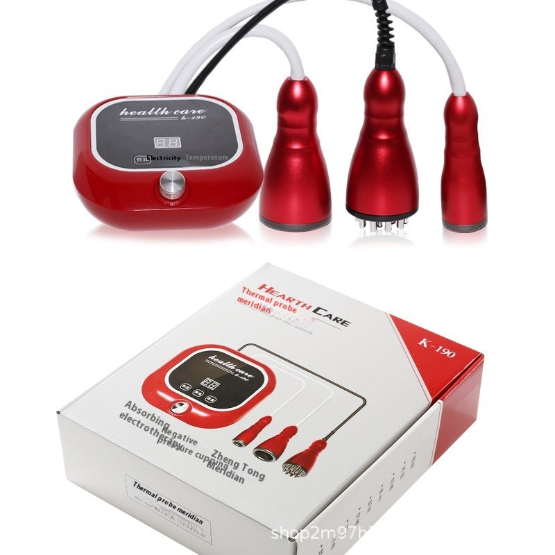 Rechargeable Heat Detection Meridian Instrument Electric Gua Sha Scraping Device