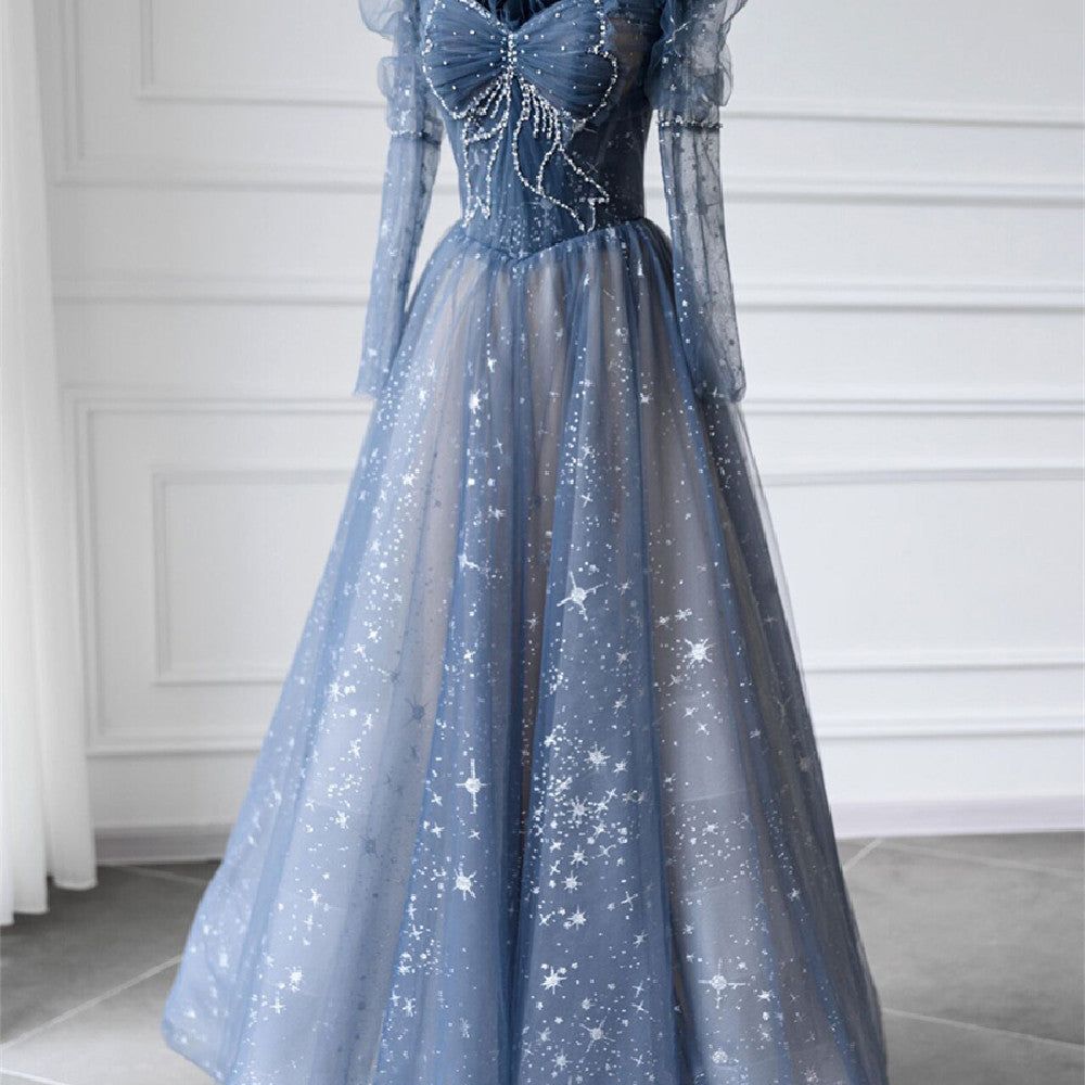 Long-sleeve Bridal Wedding Gown