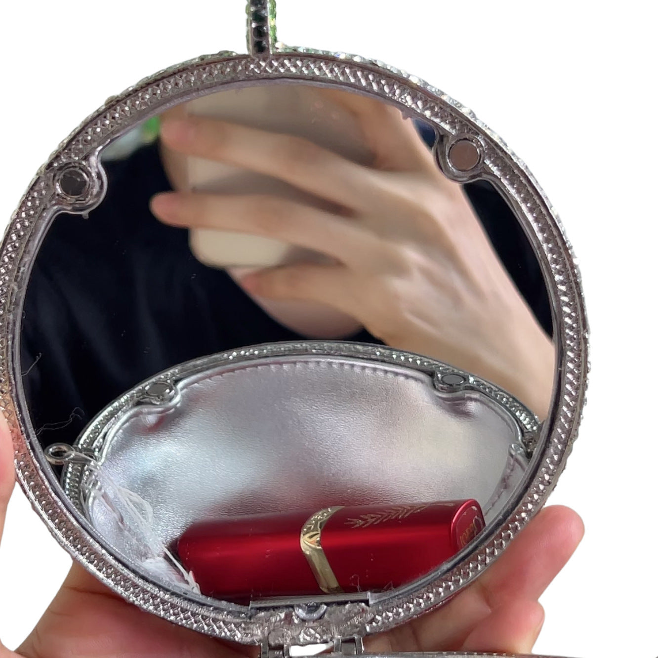 Cocktail Goblet Diamond Dinner Hand Bag