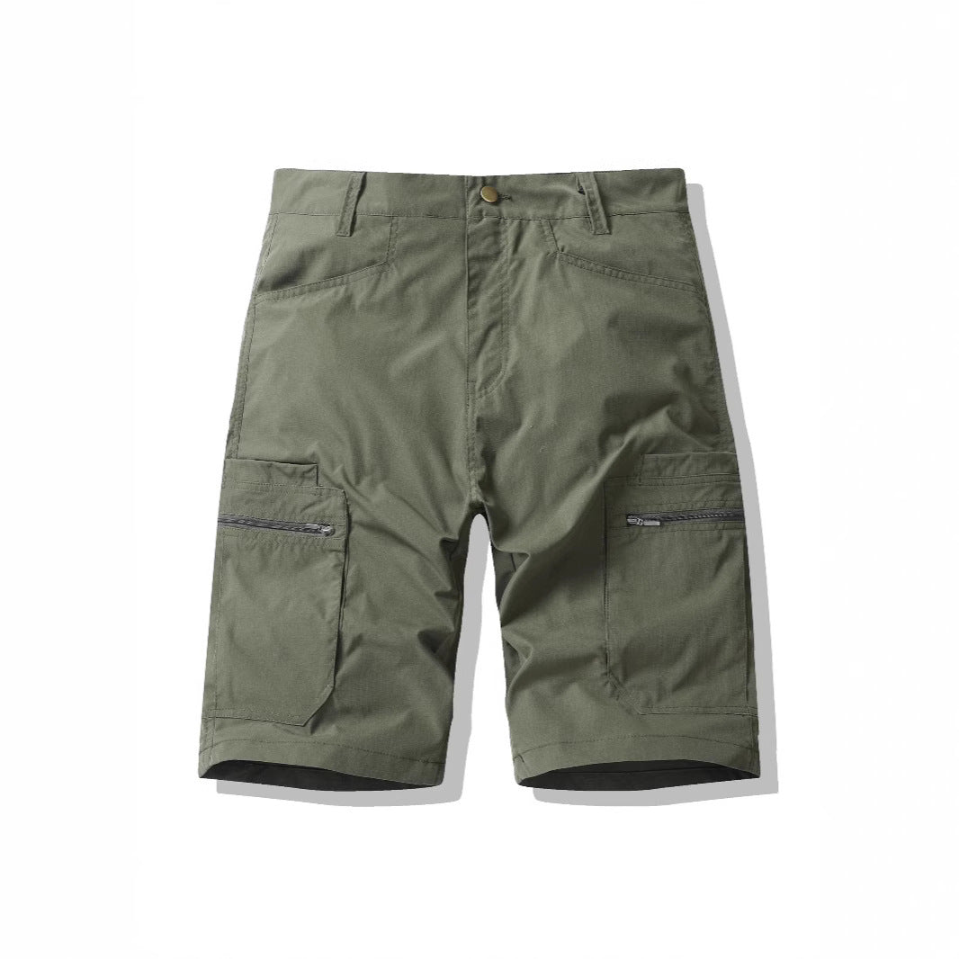 American Workwear Zipper Shorts