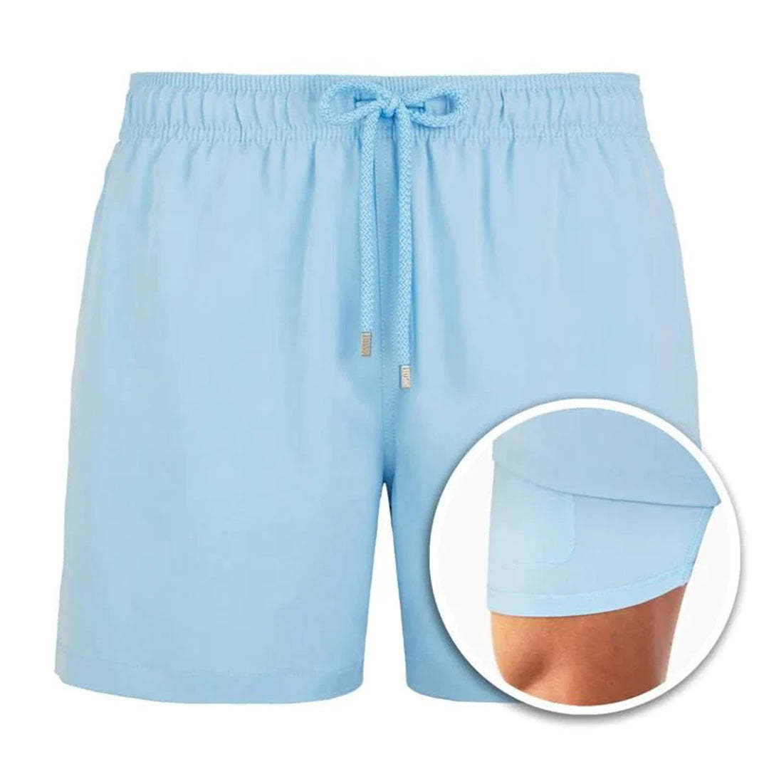 Men's Beach Printed Double Shorts