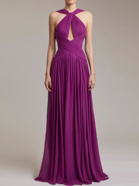 Evening Dress Long Stage Host