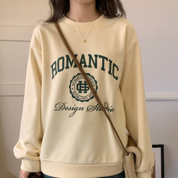 Women's Fashion Casual Loose Slimming Printed Top