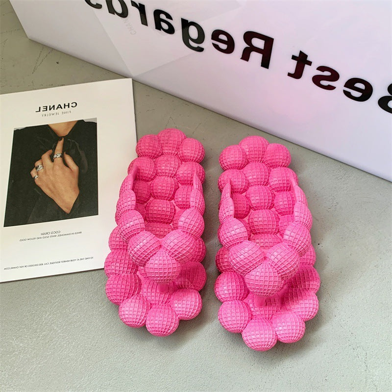 Indoor Massage Anti-slip Slippers In Summer