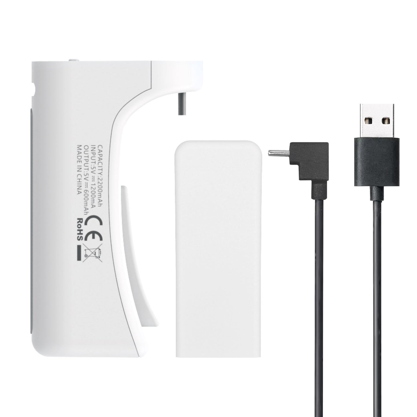 PS5 Gamepad Rechargeable Battery Endurance PS5 Elite Handle Plug-in Bag For Charging 2000 MA With Digital Display
