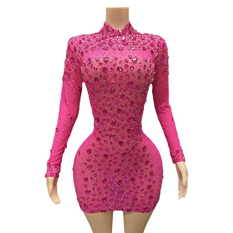 Elegant White Sheath Slim-fit Evening Dress Red Carpet Catwalk
