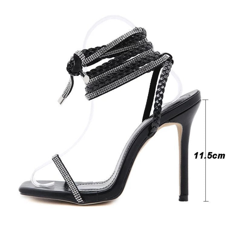 Women's Fashion Personality Toe Straps Roman Shoes