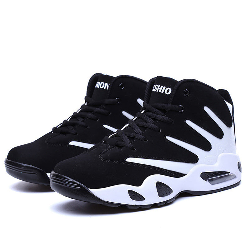 Air Cushion Basketball Shoes Wear-resistant Sneakers For Men