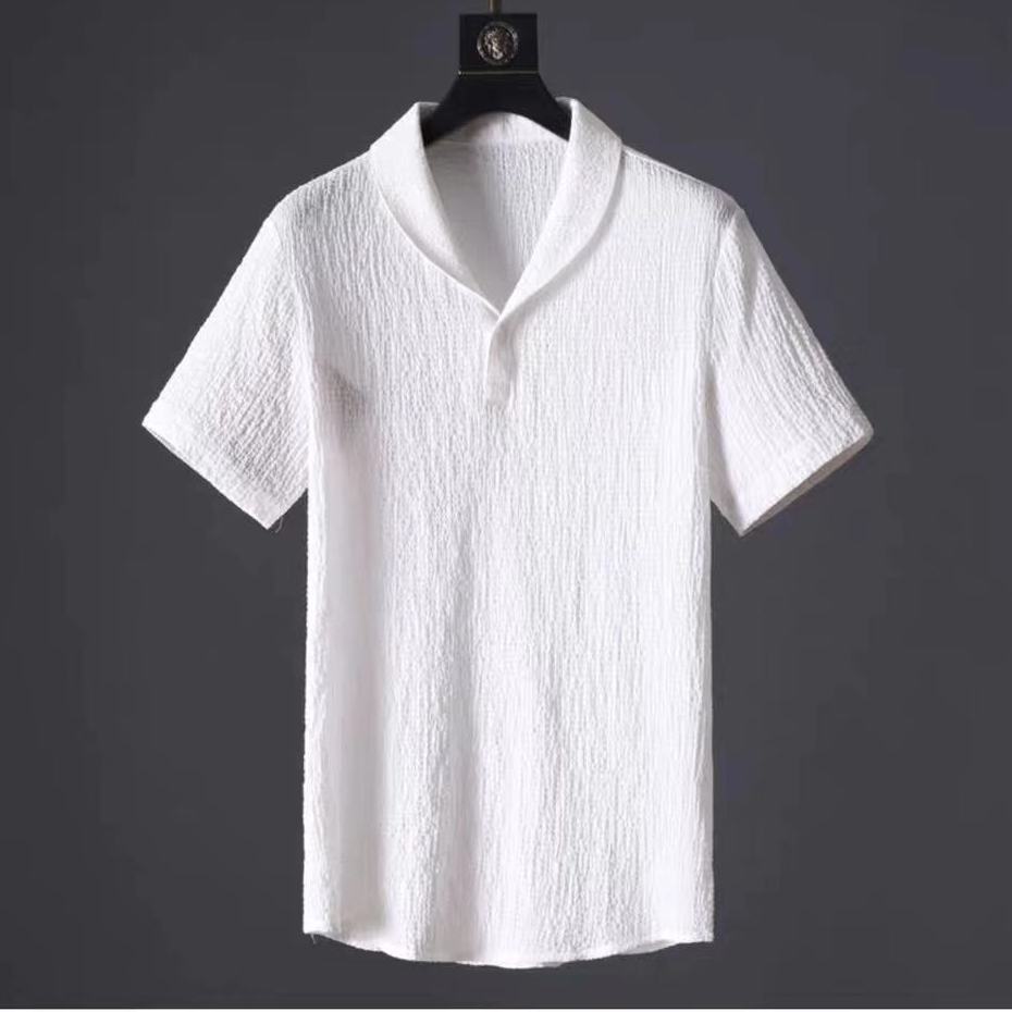 Summer Loose Short Sleeve Top And Drawstring Trousers