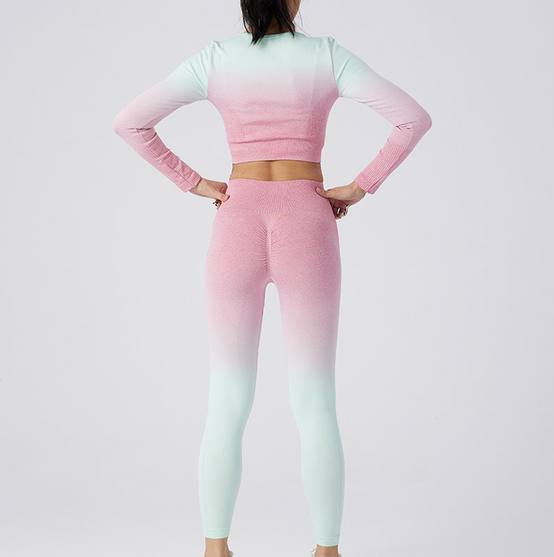 Ensemble de pantalons de yoga en nylon pour femmes