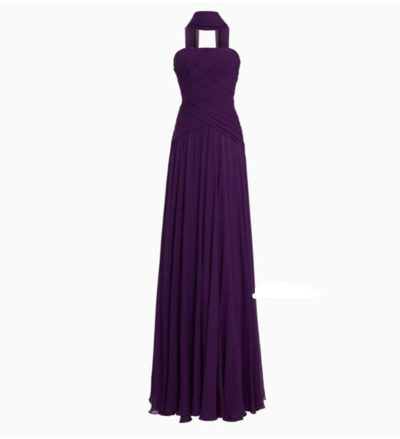 Elegant And Noble Annual Meeting Host Red Carpet Dress