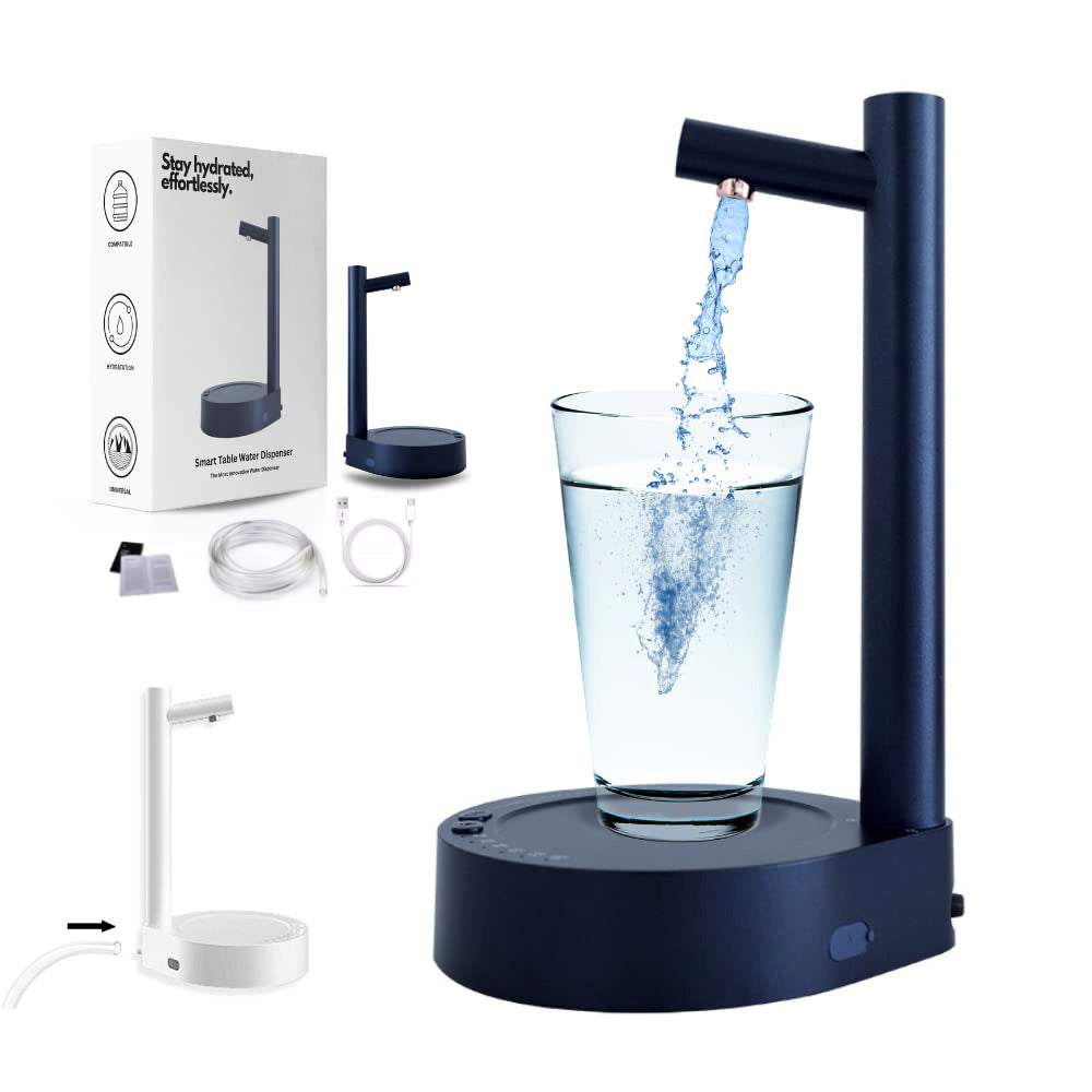 Desk Dispenser Electric Water Gallon Automatic Water Bottle Dispenser Rechargeable Water