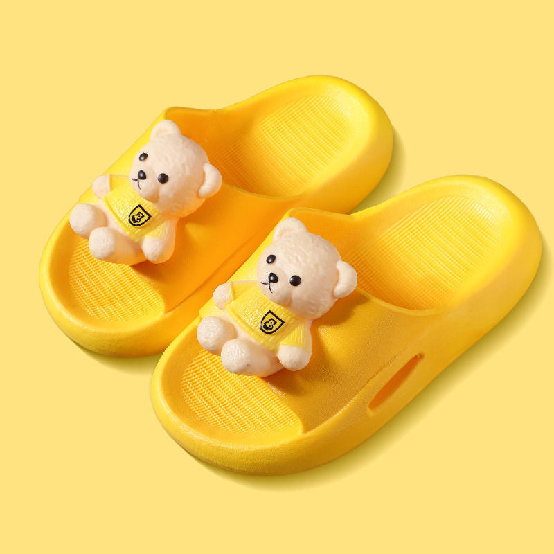 Animal Pattern Home Bathroom Bath Sandals Children's Shoes