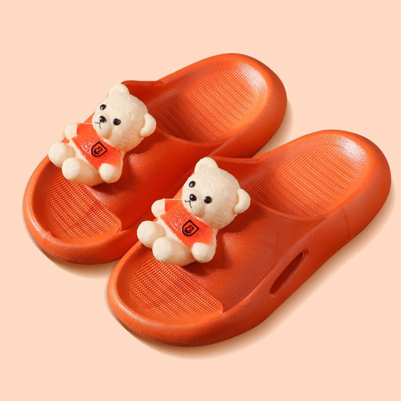 Animal Pattern Home Bathroom Bath Sandals Children's Shoes