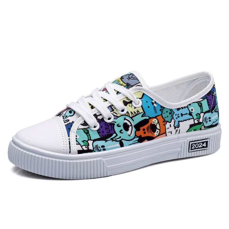 White Shoes Style Soft Bottom Non-slip Breathable
