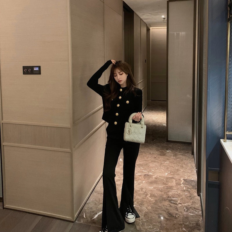 Fashion Women's Slim Short Outer Sweater Top