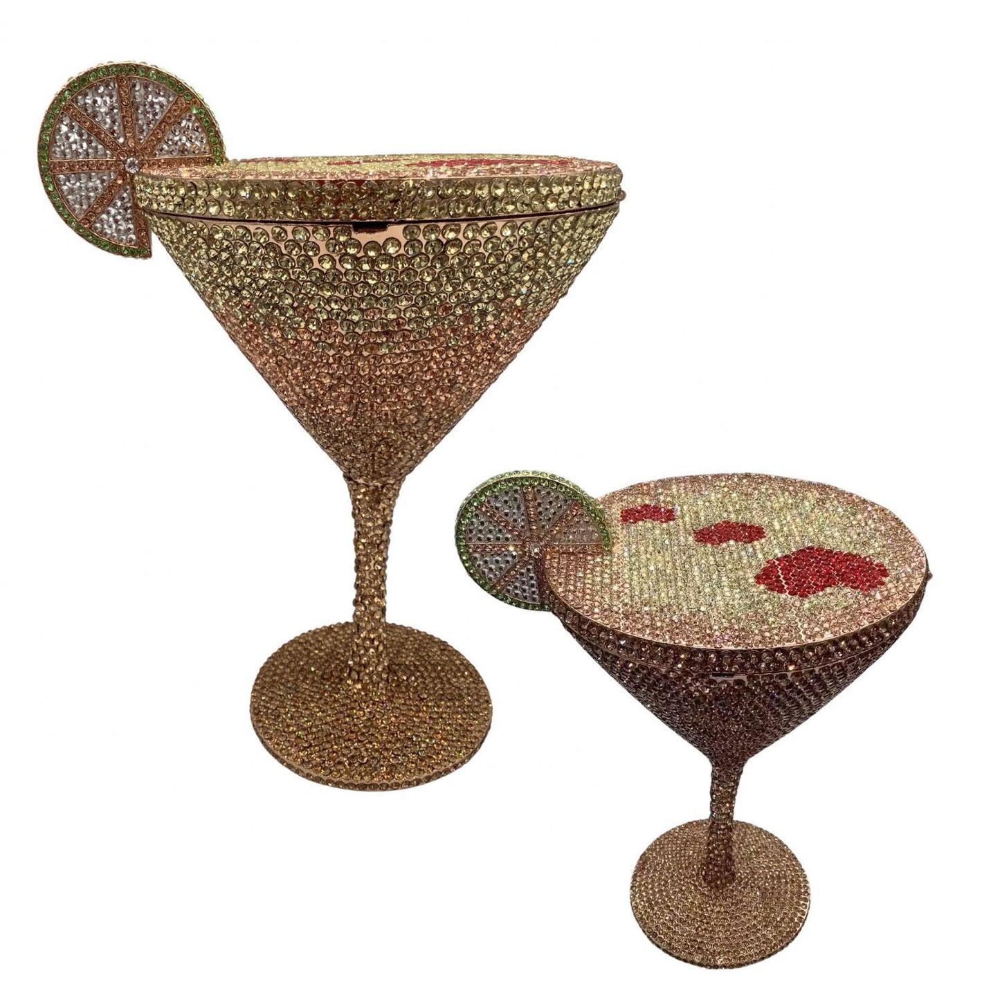 Cocktail Goblet Diamond Dinner Hand Bag