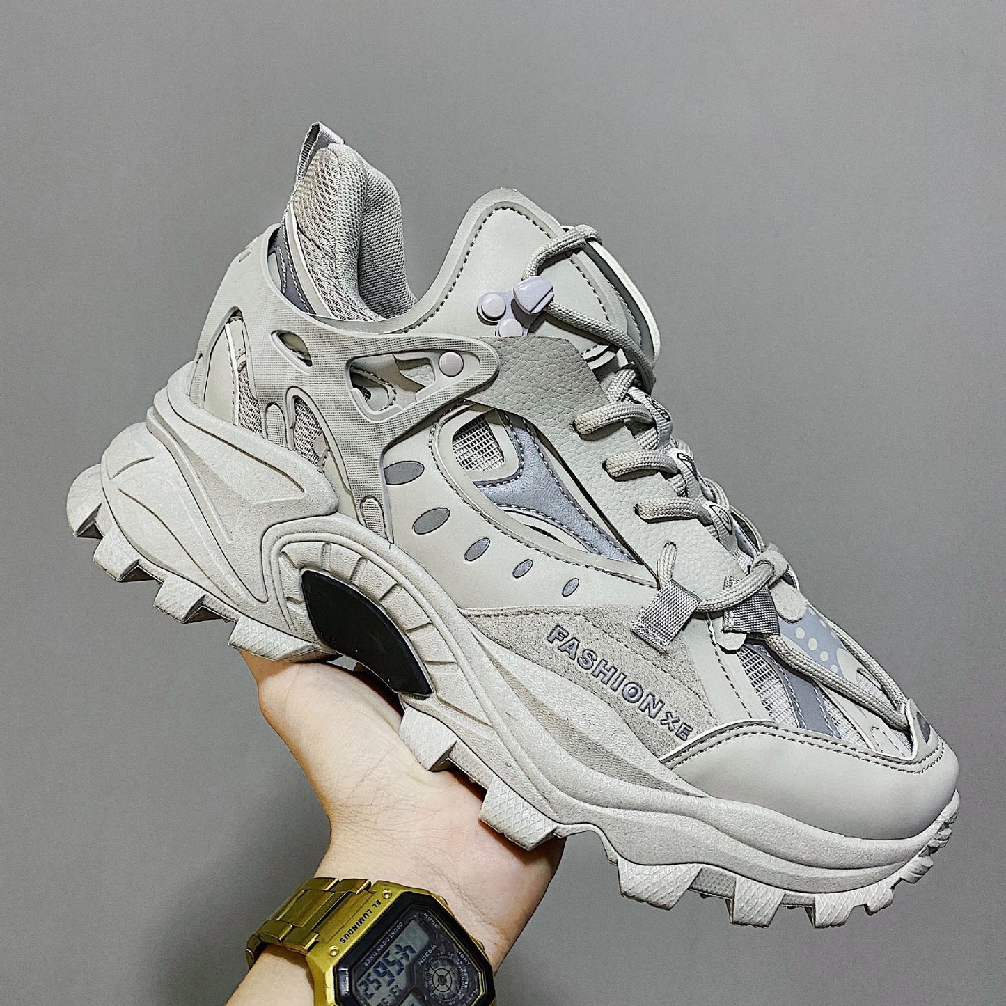 Thick-soled Luminous Men's Sneakers
