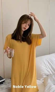 Ice Silk Dress Women's Summer Simplicity Pajamas