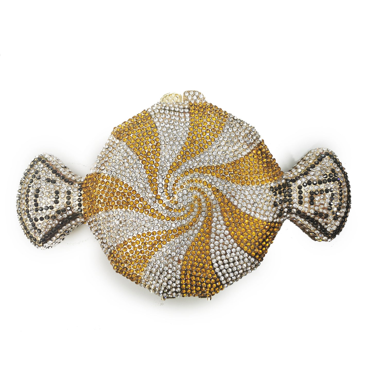 Diamond-studded Candy Design Clutch