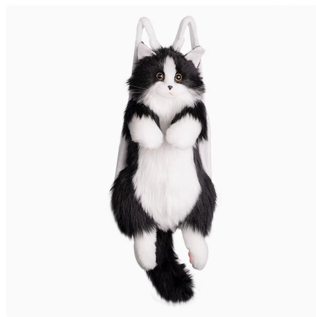 Cow Cat Backpack Simulation Plush Toy