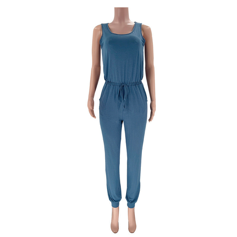 Women's Fashion Casual Loose Temperament Jumpsuit