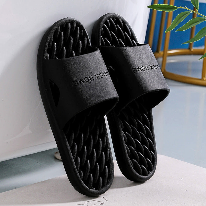 Women's Home Indoor Non-slip Leaking Bathroom Slippers