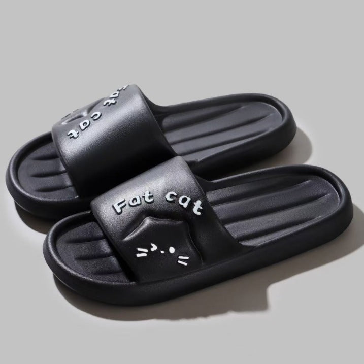Cute Cartoon Wear-resistant Breathable EVA Home Slippers