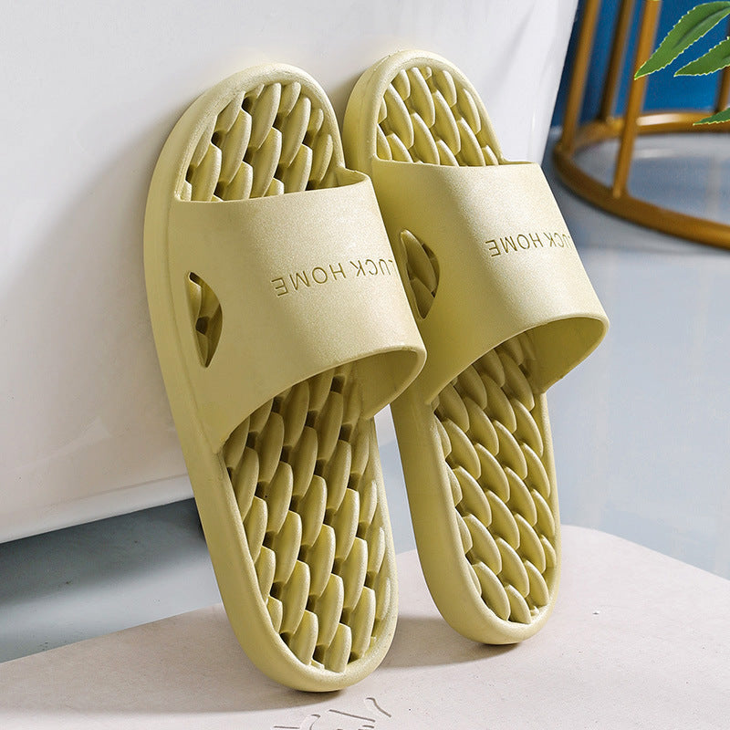 Women's Home Indoor Non-slip Leaking Bathroom Slippers