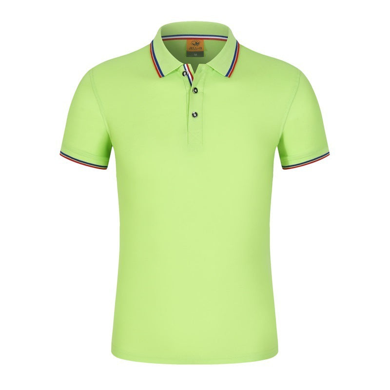 Summer Lapel Short-Sleeve Polo T-Shirt in Multiple Colors