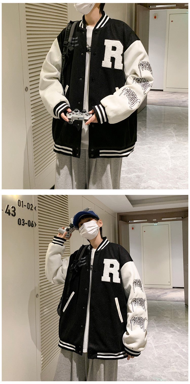 Trendy Casual Sports Baseball Jacket