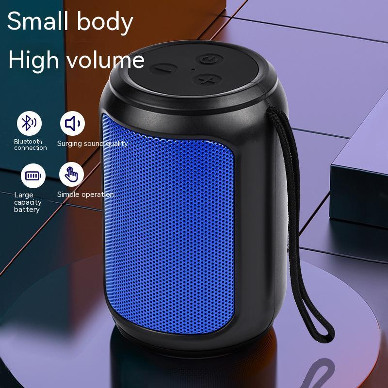 Haut-parleur Bluetooth portable avec caisson de basses à diaphragme et son grave profond