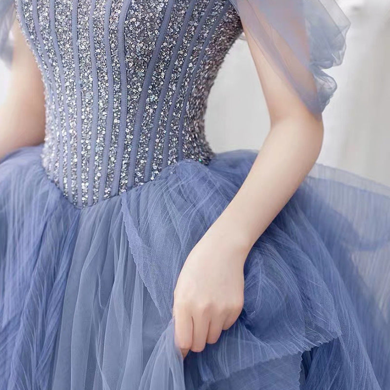 Women's Fashion Banquet Elegant Slimming Thin Bustier Dress