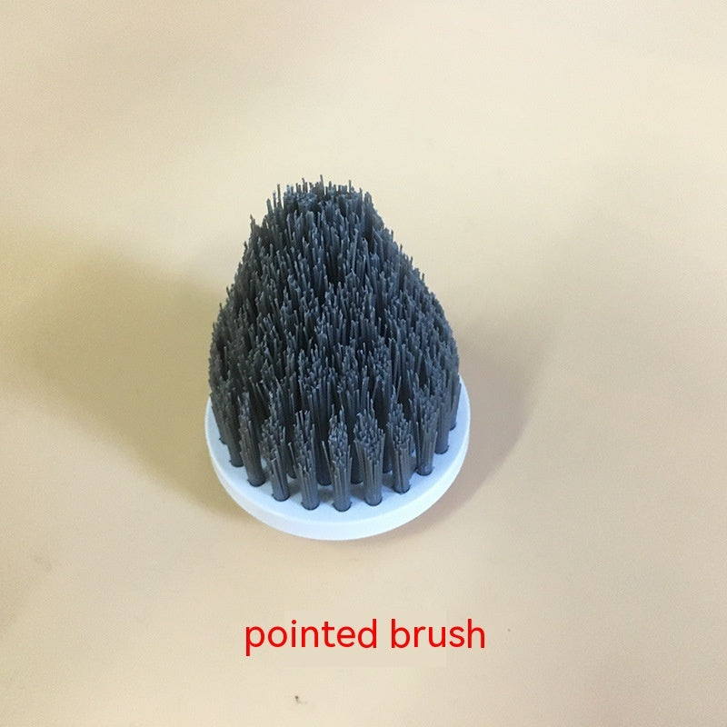 Electric Multifunctional Rechargeable Cleaning Dish Brush with 6 Brush Heads