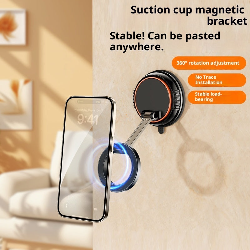 Support Téléphone Voiture Magnétique Pliable et Réglable 7.5x7.5cm