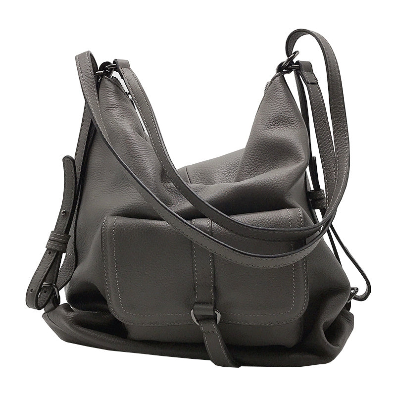 Women's Large Capacity Versatile Cowhide Leather Shoulder Bag