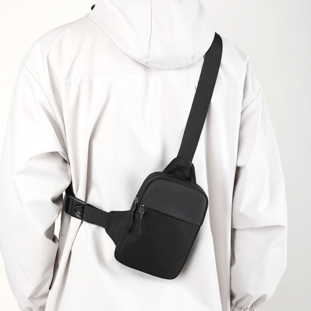 Men's Waterproof Oxford Cloth Mini Shoulder Messenger Bag