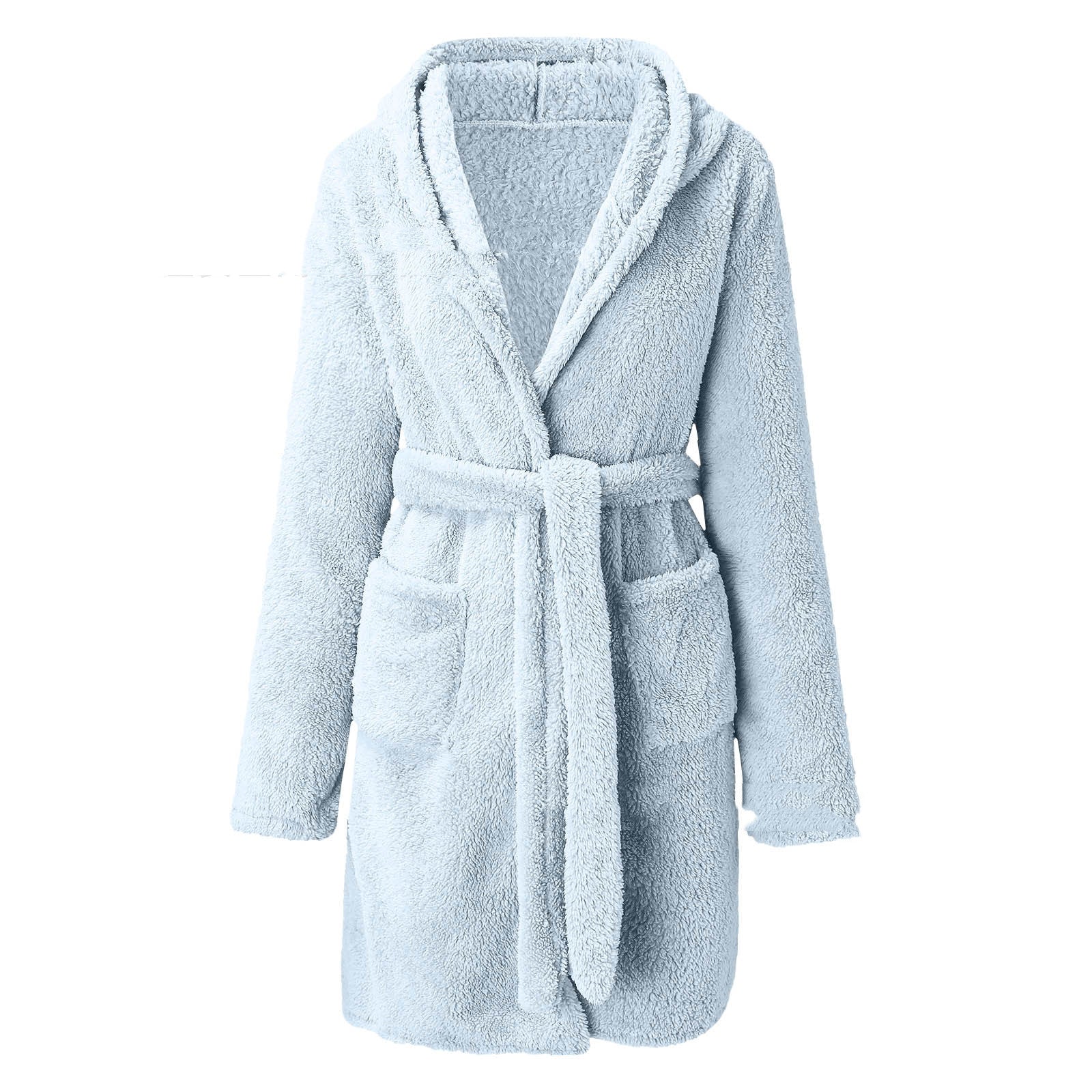 Peignoir d'hiver épais et chaud en velours corail pour femme, pyjama canard mignon, tenue d'intérieur