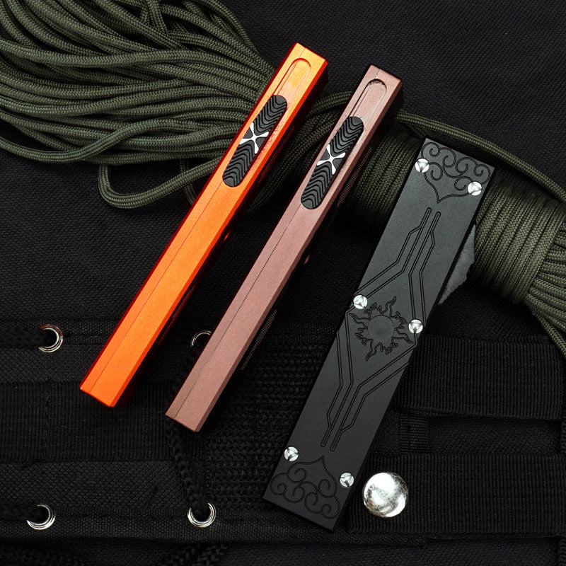 Aluminum Alloy Spring Comb – Stainless Steel Micro-Technology for Smooth, Tangle-Free Hair