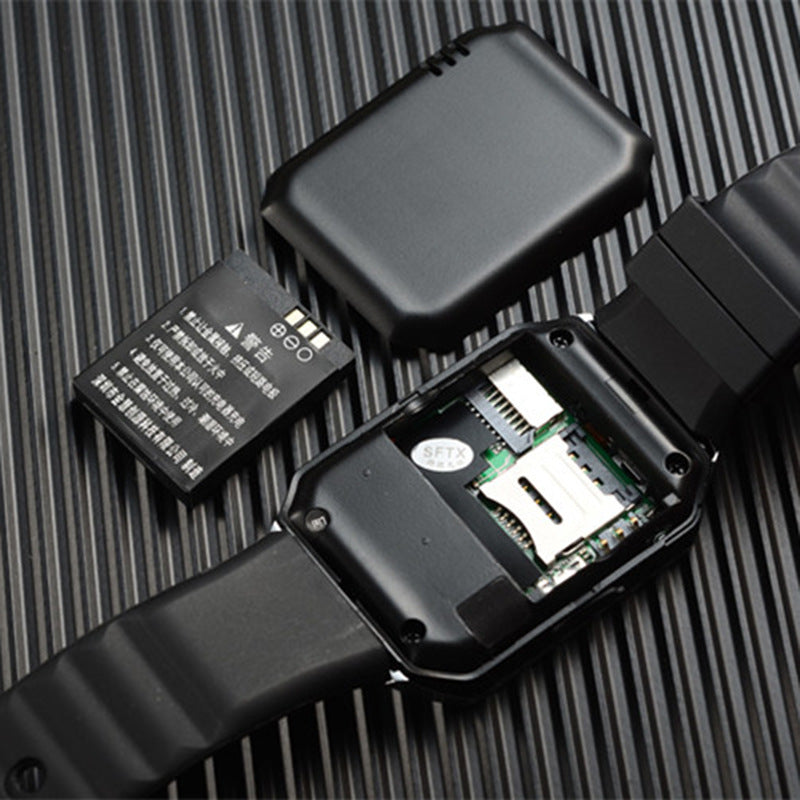 Smart Watch Bluetooth Call Smart Reminder Wrist Device 1.44" Touch Screen USB Charging