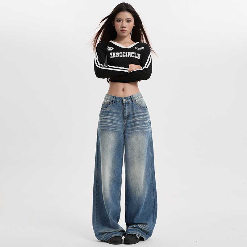 Women's American-style Retro Jeans