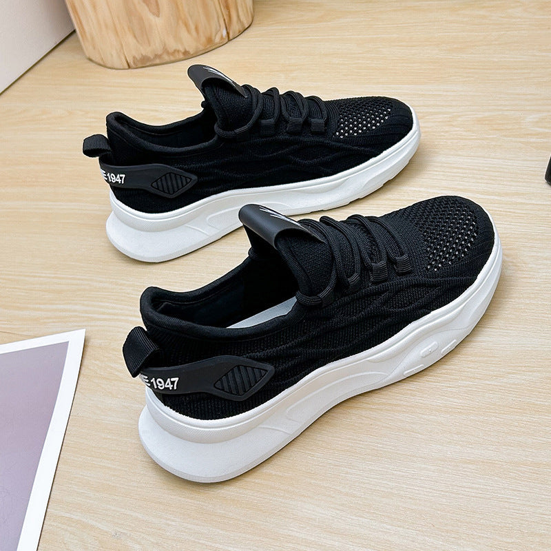 Breathable Women's Casual Sneakers Low Top Student Shoes