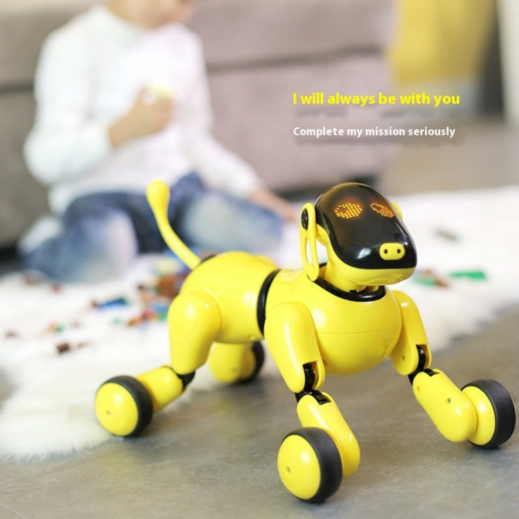 Kewang AI Bionic Interactive Robot Dog with Voice, Touch, and App Control