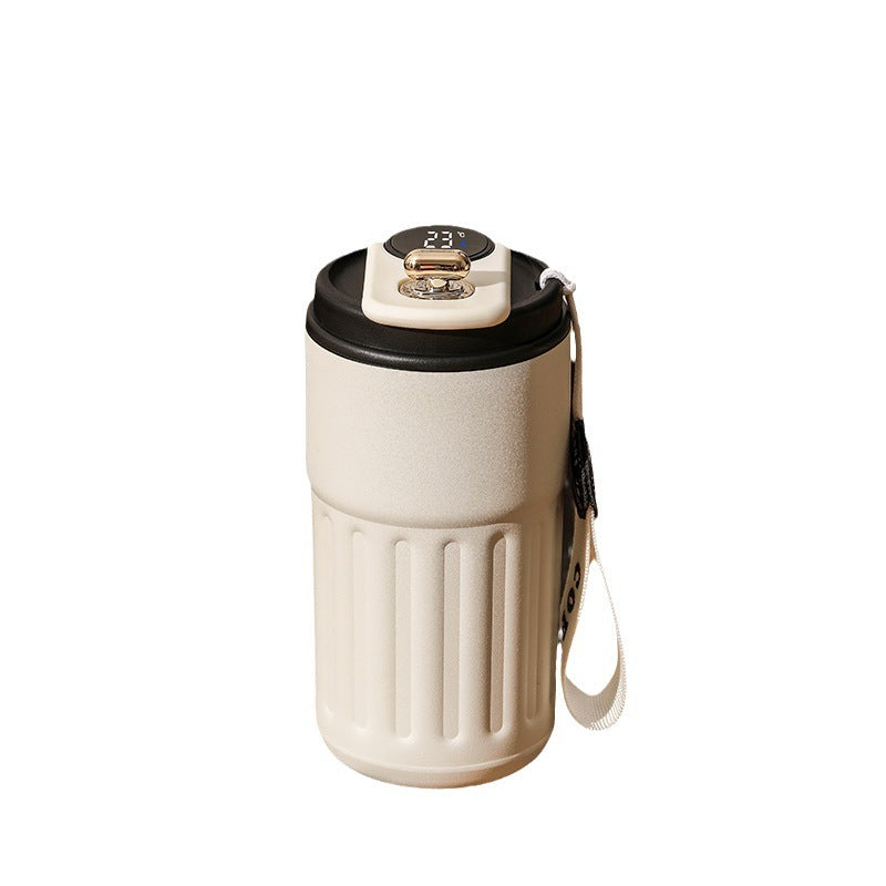 Smart Thermal Bottle 450ML with Temperature Display – Hot & Cold Insulated