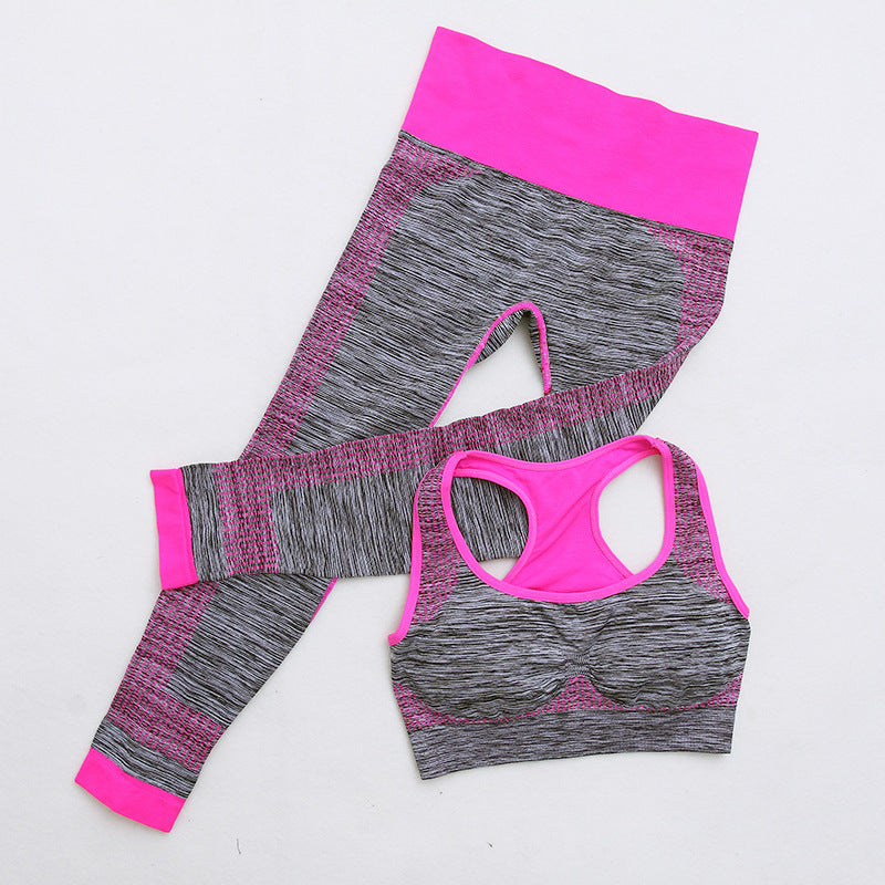 Yoga Suit Large Size Without Steel Ring Sports Four Needles Six Threads