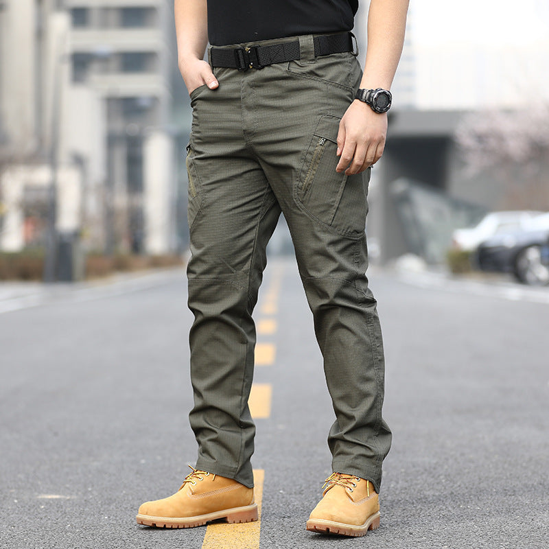 Loose Multi-Pocket Outdoor Military Pants Overalls